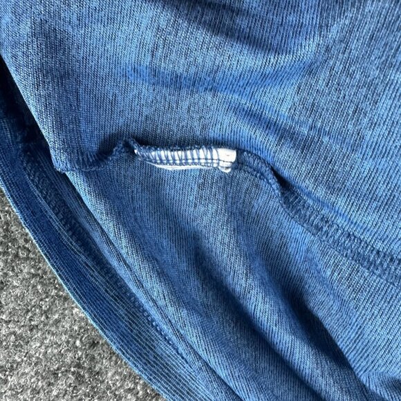 Eddie Bauer Tee Shirt Mens Medium First Ascent Blue Stretch Short Sleeve FreeDry - Picture 6 of 9